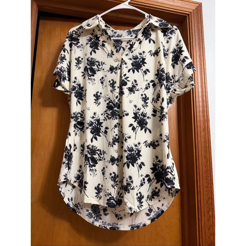 Flower Womens blouse